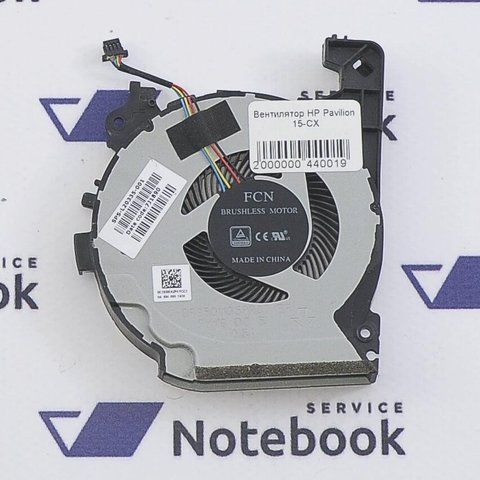 Вентилятор HP Pavilion 15-CX DC28000KZF0 2000000440019 фото