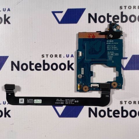 Dell Latitude 5290 2-in-1 LS-F371P Плата кнопка живлення 300003688 фото