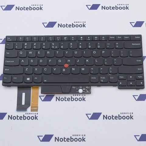 Клавіатура Lenovo E480 L480 T480s L380 L390 L490 E485 E490 E495 T490 01YP329 №4 557168 фото