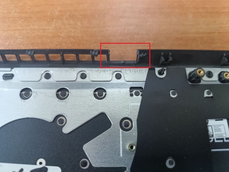 *Уцінка* Dell Inspiron 15 3510 3511 3515 0MM6M3 Верхня частина корпусу, топкейс 2000000559414 фото