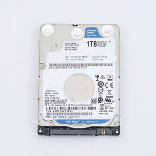 Жесткий диск HDD Western Digital 1TB 5400rpm 128Mb 2.5" SATA III WD10SPZX-24Z10T1 409641 фото