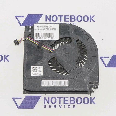 Вентилятор Dell Precision M5700 M6700 DC28000AZDL 397092 фото