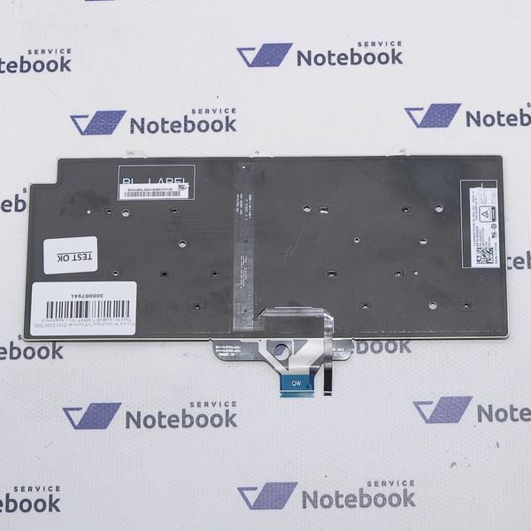 *Уцінка* Клавіатура Dell Latitude 5320 5330 7320 7330 PK1330R1B17 AZERTY EN Підсвітка 300007941 фото