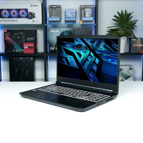 БВ ігровий ноутбук Acer Nitro 5 AN515-55 15.6" Full HD 144 Гц Intel Core i5-10300H (2.50-4.50 ГГц) NVIDIA GeForce RTX 3060 6 ГБ RAM 16 ГБ 1 ТБ / 256 ГБ SSD 760865 фото