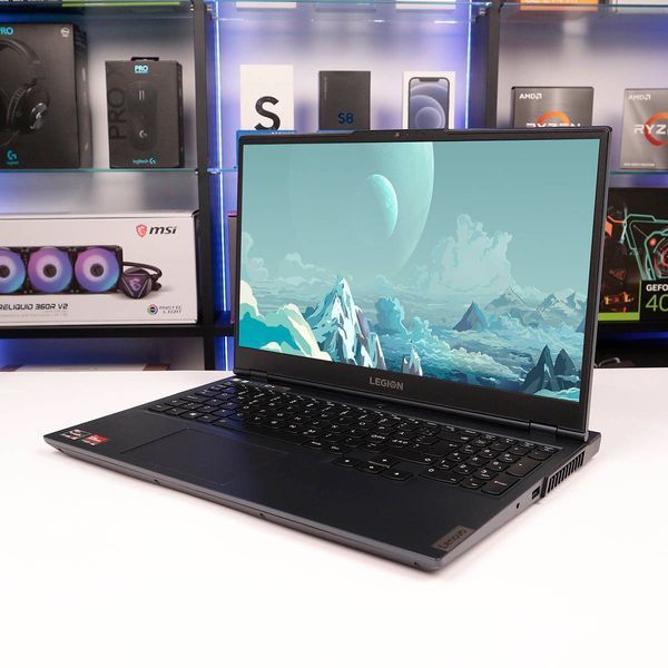 Ігровий ноутбук Lenovo Legion 5 15ACH6 15.6" QHD 165 Гц AMD Ryzen 5 5600H (3.30-4.20 ГГц) NVIDIA GeForce RTX 3060 6 ГБ RAM 16ГБ SSD 256 ГБ БВ 762760 фото
