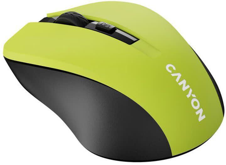 Мишка Canyon MW-1 Wireless Yellow (CNE-CMSW1Y) 601588 фото