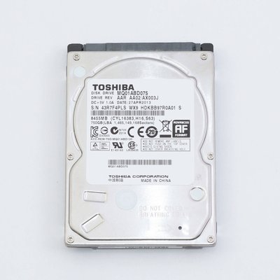 Жесткий диск HDD Toshiba 750GB 5400rpm 8Mb 2.5" SATA III MQ01ABD075 HDKBB97R0A01 S 409702 фото