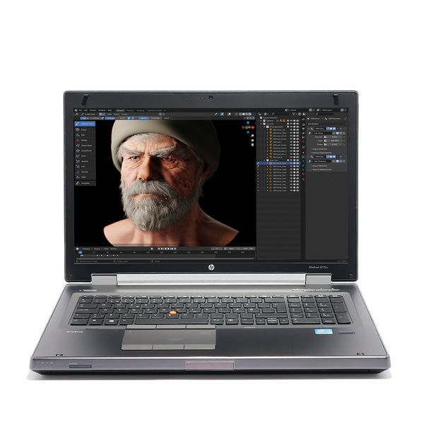 Игровой ноутбук HP Elitebook 8770w / RAM 4 ГБ / SSD 128 ГБ 511337 фото