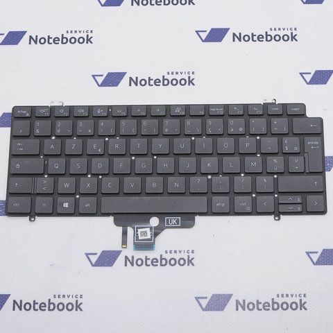 Клавіатура Dell Latitude 7410 EY4ERGRGG AZERTY EN Підсвітка 300008976 фото