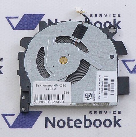 HP ProBook x360 440 G1 L28266-001 DFS531005PL0T 023.100CF.0001 Вентилятор 623429 фото