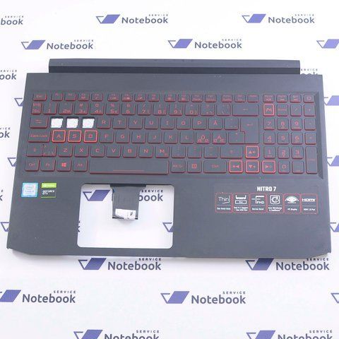 *Уцінка* Acer Nitro AN715-51 AN715-54 AM2K6000400 Верхня частина корпусу, топкейс B17 425986 фото