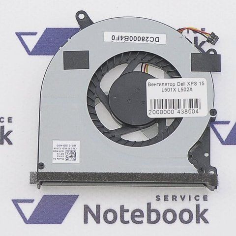 Вентилятор Dell XPS 15 L501X L502X 037XGD DC28000B4F0 2000000438504 фото