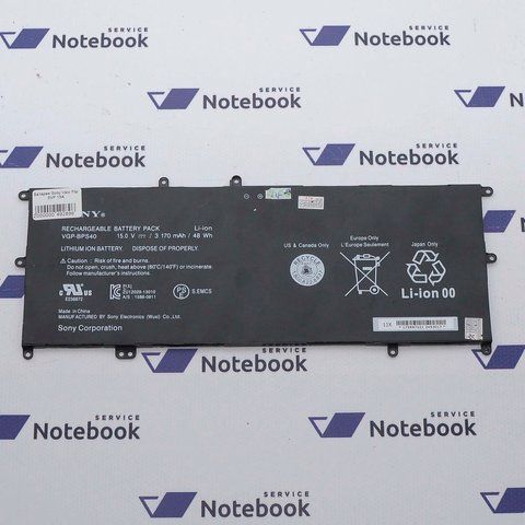 Sony Vaio SVF15N SVF15A SVF14N VGP-BPS40 (Знос 5-30%) Акумулятор, батарея 492896 фото