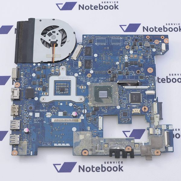 Материнская плата Lenovo IdeaPad G480 G580 (qiwg5_g6_g9 la-7981p / HM76 / GeForce / 2GB) Гарантия 471686 фото