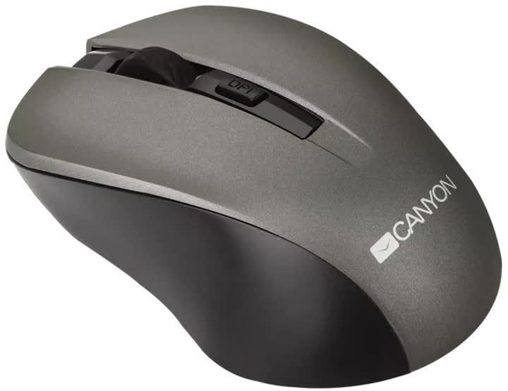 Мышь Canyon MW-1 Wireless Gray (CNE-CMSW1G) 601601 фото