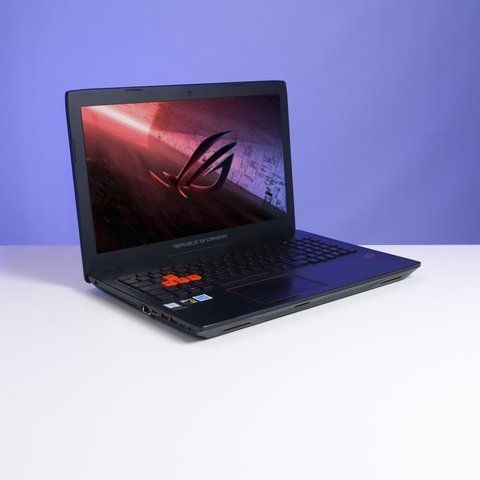 БУ игровой ноутбук Asus ROG GL553VW-FY065T 15.6" Full HD Intel Core i7-6700HQ (2.60-3.50 ГГц) NVIDIA GeForce GTX 960M 2 ГБ RAM 16 ГБ 512 ГБ SSD 770703 фото