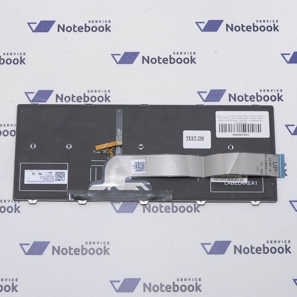*Уцінка* Клавіатура Dell 3000 14 3441 5442 7000 7447 3462 3465 3467 5458 3450 3460 06F52C AZERTY EN Підсвітка 300007021 фото