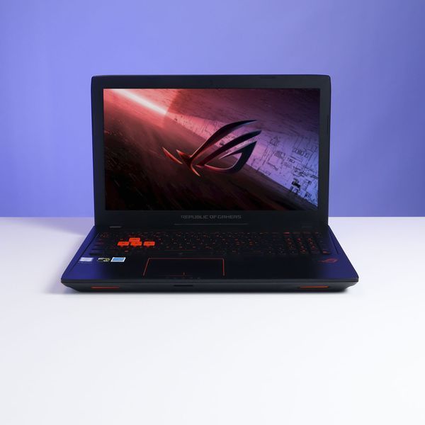 БУ игровой ноутбук Asus ROG GL553VW-FY065T 15.6" Full HD Intel Core i7-6700HQ (2.60-3.50 ГГц) NVIDIA GeForce GTX 960M 2 ГБ RAM 16 ГБ 512 ГБ SSD 770703 фото