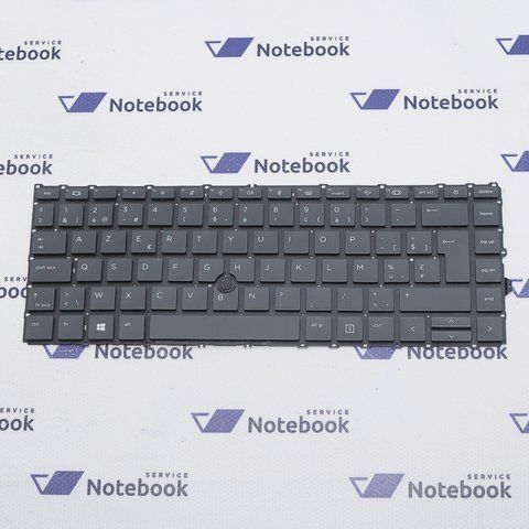 Клавіатура HP EliteBook 840 G7 840 G8 ZBook Firefly 14 G7 L87607-A41 AZERTY EN Підсвітка Трекпойнт 2000000496146 фото