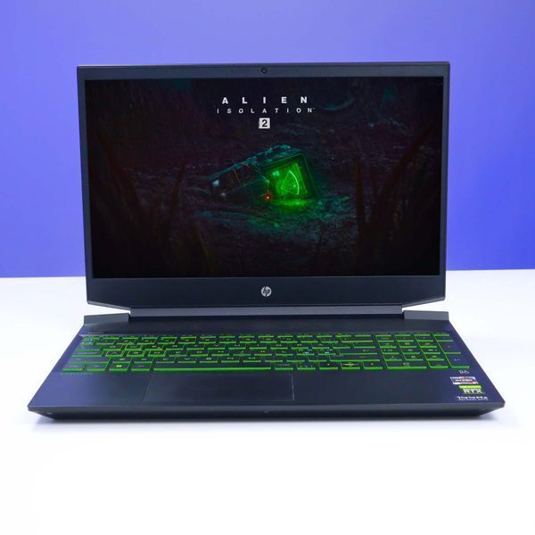БВ ігровий ноутбук HP Gaming Pavilion 15-ec2024no 15.6" Full HD Ryzen 5 5600H (3.30-4.20 ГГц) NVIDIA GeForce RTX 3050 4 ГБ RAM 8 ГБ 256 ГБ SSD 803265 фото