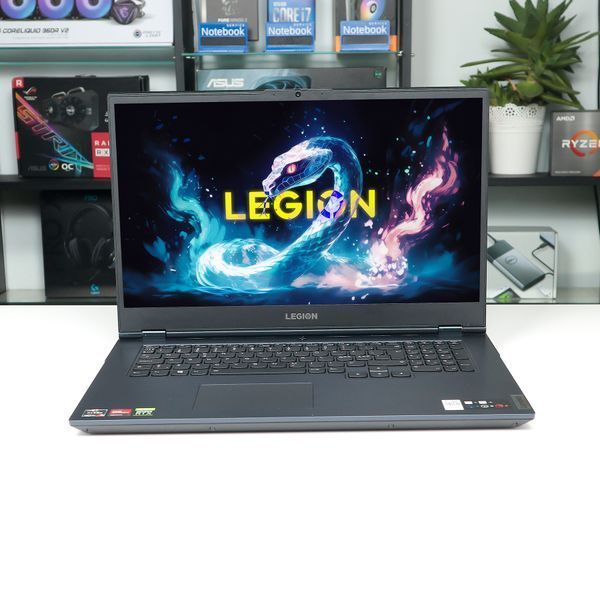 *Уцінка* БВ ігровий ноутбук Lenovo Legion 5 17ACH6H 17.3" Full HD 144 Гц IPS Ryzen 7 5800H (3.20-4.40 ГГц) NVIDIA GeForce RTX 3070 8 ГБ RAM 16 ГБ 256 ГБ SSD 761008 фото