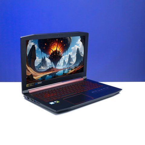 БВ ігровий ноутбук Acer Nitro 5 AN515-52 15.6" FHD 144 Гц Intel Core i5-8300H (2.30-4.00 ГГц) NVIDIA GeForce GTX 1050 4 ГБ RAM 16 ГБ 256 ГБ SSD 767802 фото