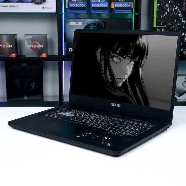 БВ ігровий ноутбук Asus TUF Gaming FX705D 17.3" Full HD 120 Гц AMD Ryzen 5 3550H(2.1-3.7 Ghz) NVIDIA GeForce GTX 1650 4 ГБ RAM 16 ГБ 512 ГБ SSD 718729 фото