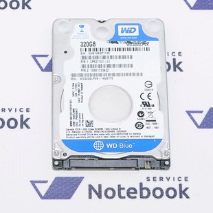 Жесткий диск HDD Western Digital Blue 320GB 5400rpm 8MB WD3200LPVX 2.5" SATA-III 510071 фото