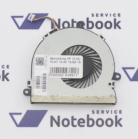 Вентилятор HP 15-AC 15-AY 15-AF 15-BA 15-BS 15-BW 250 G4 255 G4 DC28000GAF0 №1 438542 438917 фото