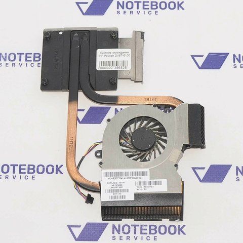 Система охолодження HP Pavilion DV6T-6100 665307-001 396828 фото