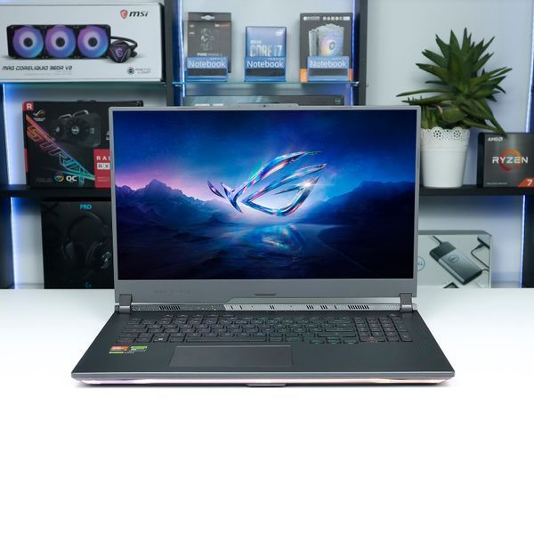 БУ игровой ноутбук ASUS ROG Strix G17 G713 (2023) 17.3" QHD 240 Гц AMD Ryzen 9 7945HX (2.5-5.2 Ghz) NVIDIA GeForce RTX 4060 8 ГБ RAM 16 ГБ 256 ГБ SSD 754024 фото