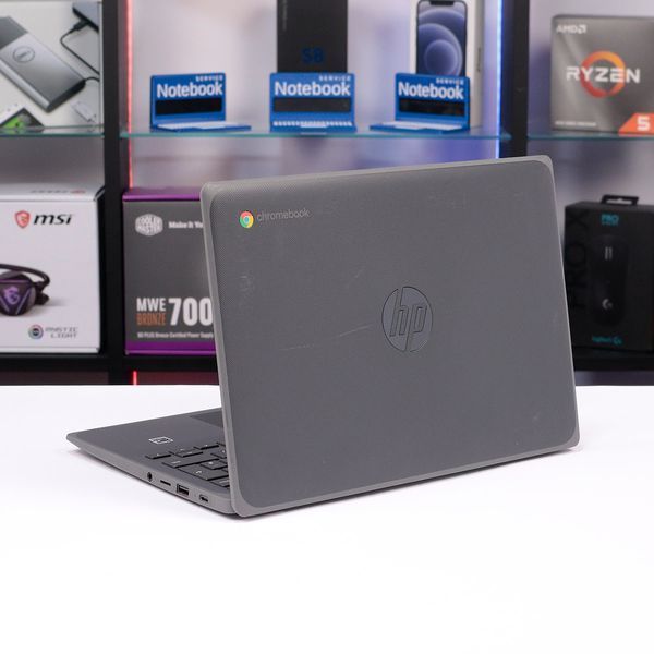 Ноутбук HP Chromebook 11A G8 Educational Edition 11.6" WXGA AMD A4-9120C (1.6 - 2.4 ГГц) AMD Radeon R4 RAM 4 ГБ SSD 32 ГБ БВ 665405_4/32 фото