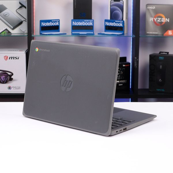 Ноутбук HP Chromebook 11A G8 Educational Edition 11.6" WXGA AMD A4-9120C (1.6 - 2.4 ГГц) AMD Radeon R4 RAM 4 ГБ SSD 32 ГБ БВ 665405_4/32 фото