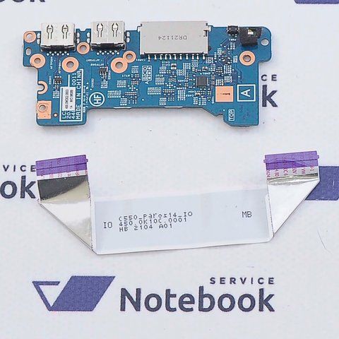 Lenovo IdeaPad Flex 5 14ARE05 5 14IIL05 5 14ITL05 5 14ALC05 5 15IIL05 5 15ITL05 455.0MD02.0001 Плата USB 574356 фото