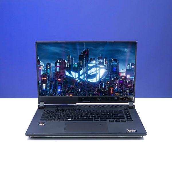 БВ ігровий ноутбук Asus ROG Strix G15 G513QM 15.6" FHD 144 Гц Ryzen 7 5800H (3.20-4.40 ГГц) NVIDIA GeForce RTX 3060 6 ГБ RAM 16 ГБ 256 ГБ SSD 767642 фото