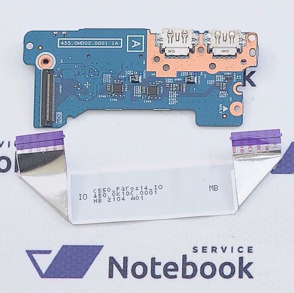 Lenovo IdeaPad Flex 5 14ARE05 5 14IIL05 5 14ITL05 5 14ALC05 5 15IIL05 5 15ITL05 455.0MD02.0001 Плата USB 574356 фото