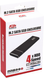 Кишеня зовнішня AgeStar M2 NGFF Black M.2 SATA | USB Type-C 577470 фото 2