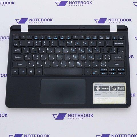 *Уценка* Acer Aspire ES1-132 EAZHP003A1M Верхняя часть корпуса, топкейс C31 286167 фото