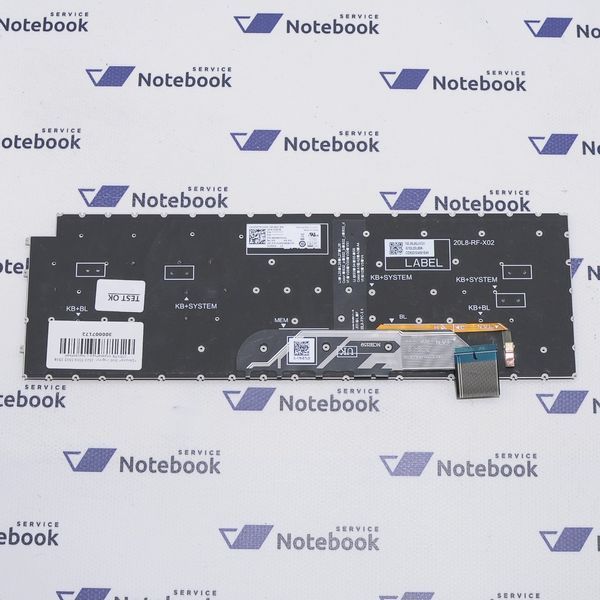 *Уценка* Клавиатура Dell Inspiron 3520 5510 5515 5518 07DXTR QWERTY EN Подсветка 300007172 фото