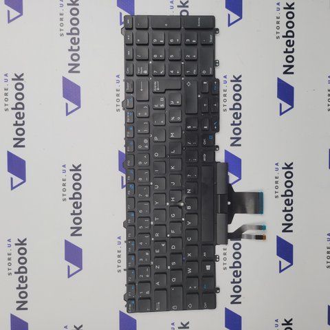 *Уцінка* Клавіатура Dell E5550 E5570 E5580 7510 7710 0T9RCN AZERTY EN Без Підсвітки Трекпойнт 300008741 фото