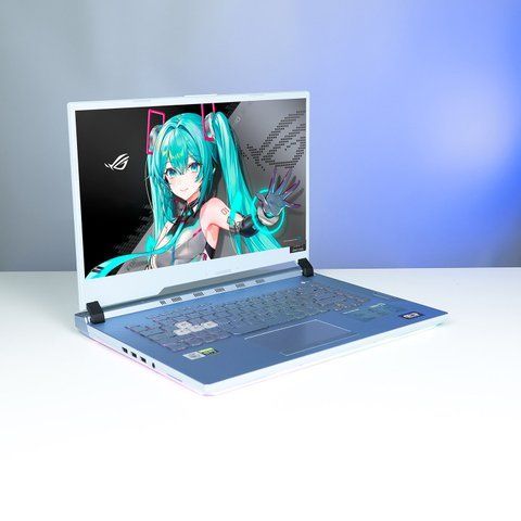 БВ Ігровий ноутбук Asus ROG Strix G15 G512LW 15.6" Full HD 60 Гц Intel Core i7-10750H (2.60-5.00 ГГц) NVIDIA GeForce RTX 2060 6 ГБ RAM 16 ГБ 256 ГБ SSD 751313 фото