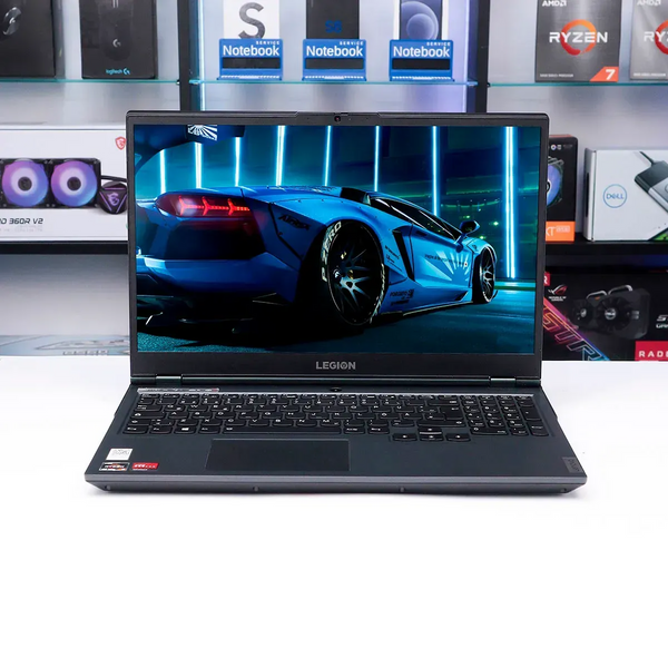 БВ ігровий ноутбук Lenovo Legion 5 15ARH05H 15.6" Full HD 144 Гц Ryzen 7 4800H (2.9-4.2ГГц) NVIDIA GeForce GTX 1660Ti 6 ГБ RAM 16 ГБ 256 ГБ SSD 760995 фото