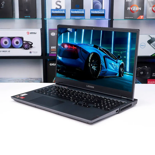 БВ ігровий ноутбук Lenovo Legion 5 15ARH05H 15.6" Full HD 144 Гц Ryzen 7 4800H (2.9-4.2ГГц) NVIDIA GeForce GTX 1660Ti 6 ГБ RAM 16 ГБ 256 ГБ SSD 760995 фото