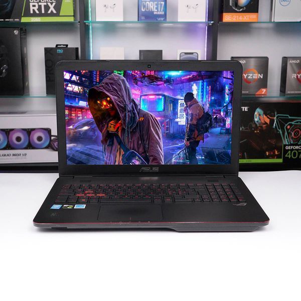 БВ ігровий ноутбук Asus G551J 15,6" Full HD Intel Core i7-4720HQ (2.60-3.60 ГГц) GeForce GTX 960M 2 ГБ RAM 16 ГБ 512 ГБ SSD 469232/5 фото