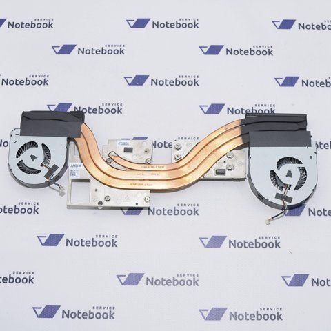 Dell Precision 7710 7720 M7710 M7720 AT1TT004ZAL 055MXD Система охолодження Радіатор Вентилятор 300004298 фото