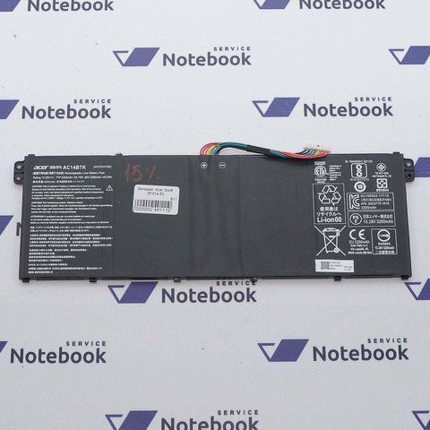 Acer Swift 3 SF314-55G SF314-52 SF314-56 SF313-51 SF314-56G AC14B7K (Знос 15%) Аккумулятор, батарея 491110 фото