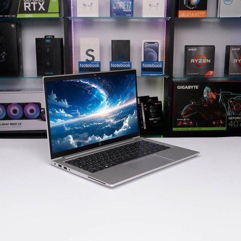 БУ ноутбук HP Elitebook 835 G7 13,3" Full HD AMD Ryzen 5 Pro 4650U(2.1-3.7 Ghz) Radeon RX Vega 6 (Ryzen 4000) RAM 16 ГБ 256 ГБ SSD 690995 фото