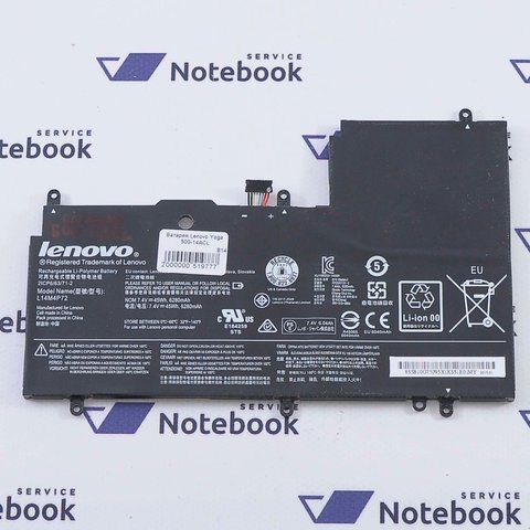 Lenovo Yoga 3 14-IFI 14-IFI 700-14ISK L14M4P72 (Износ 5-30%) Аккумулятор, батарея 596204 фото