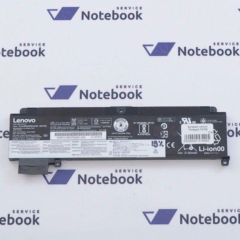 Lenovo ThinkPad T460S T470S 01AV405 (Знос 19%) Аккумулятор, батарея 574905 фото