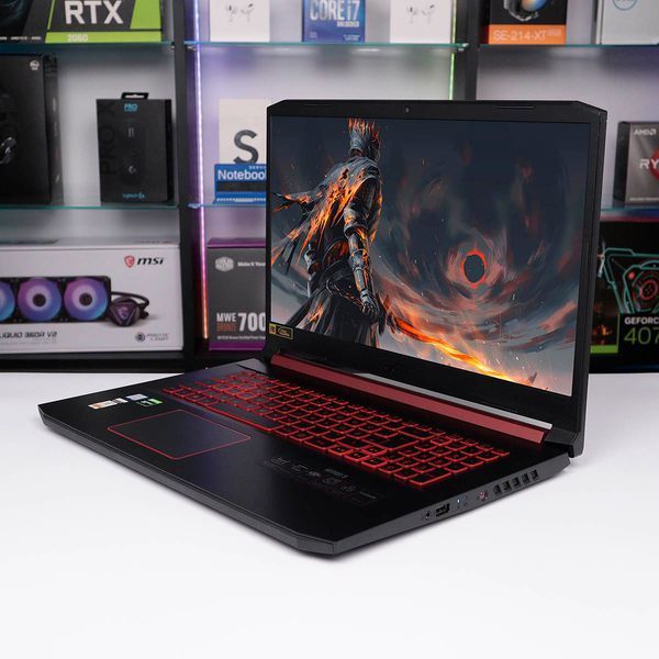 БУ игровой ноутбук Acer Nitro 5 AN517-51 17,3" Full HD 120 Гц Intel Core i7-9750H (2.60-4.10 ГГц) GeForce GTX 1650 4ГБ RAM 16 ГБ 1 ТБ SSD 716916 фото